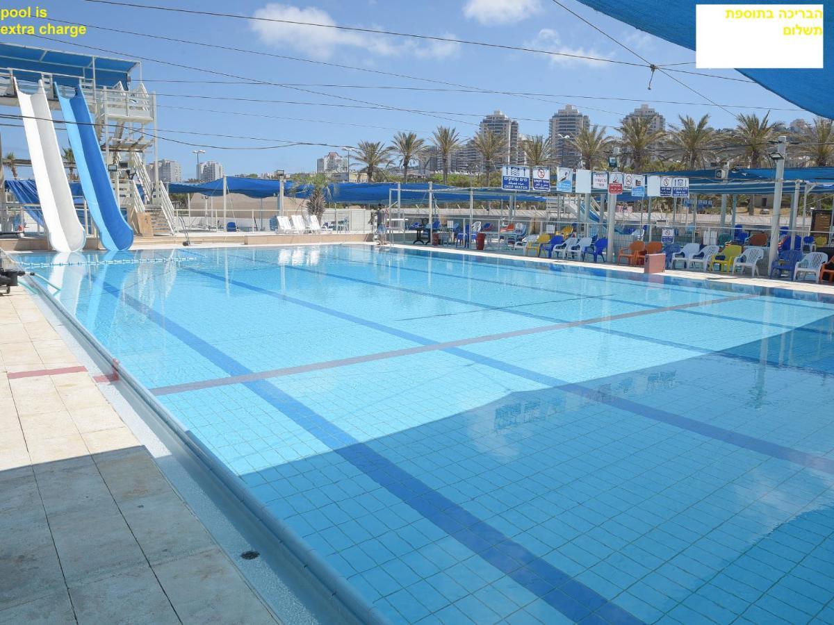Haifa Almog Tower- "Blue Reef" Suite On The Sea Esterno foto